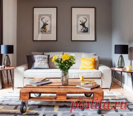 19 нестандартных столов, которые украсят любую гостиную