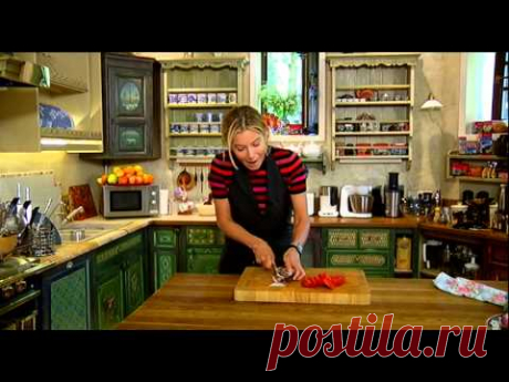 Осенний салат из баклажанов (жареные) с помидорами