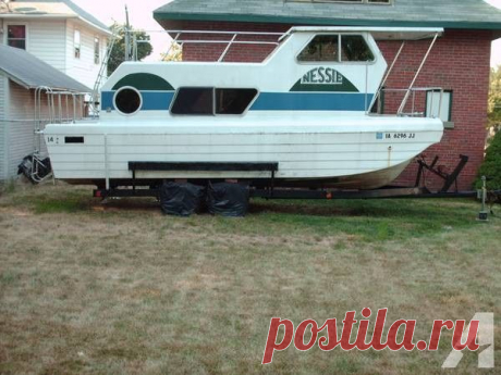 Steury Houseboat Floor Plans | displacement hull boat plans