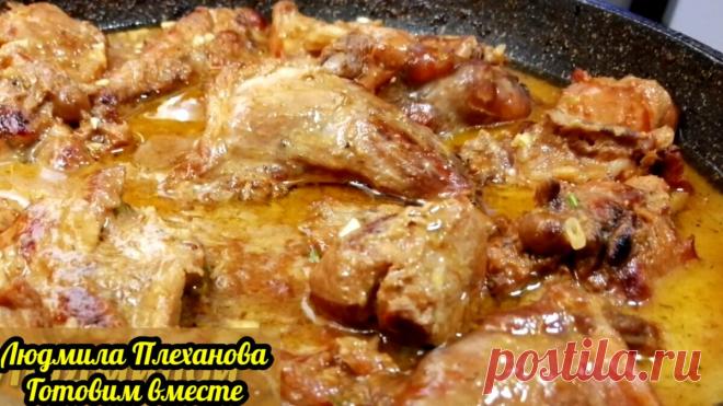 Что нужно делать, чтобы сметана не свернулась при тушении, а превратилась в нежный, красивый соус | Людмила Плеханова Готовим вместе | Яндекс Дзен