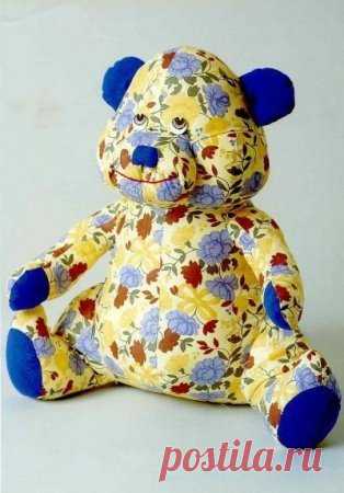 Выкройки игрушек своими руками. Медвежонок / Мягкие игрушки, тильда своими руками. Выкройки, мастер классы, фото / Ёжка - стихи, загадки, творчество и уроки рисования для детей