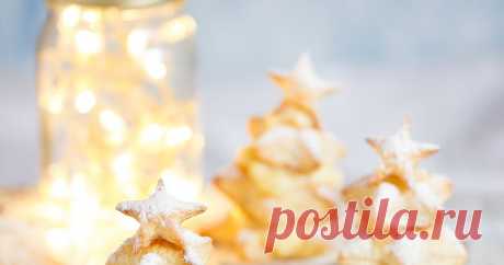 Коледни бутер елхички с крем / Vanilla Pudding Puff Pastry Christmas Trees