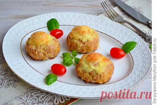 Котлеты с кукурузными хлопьями в духовке. Пошаговый рецепт с фото