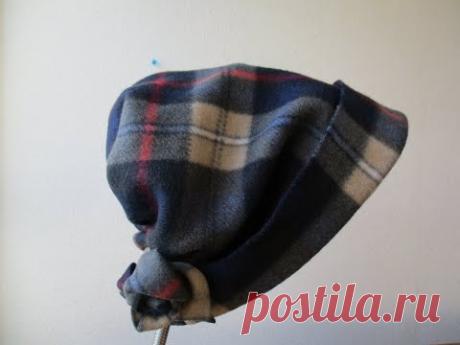 まごいずみの簡単ハンドメイキング：型紙ナシ20分でフリースキャップを作っちゃおう　Izumi's Easy Handicraft!：A cute cap of fleece in 20min.