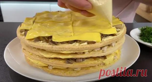 Закусочный торт «Царский», его потрясающий вкус будете помнить долго - Скатерть-Самобранка - медиаплатформа МирТесен