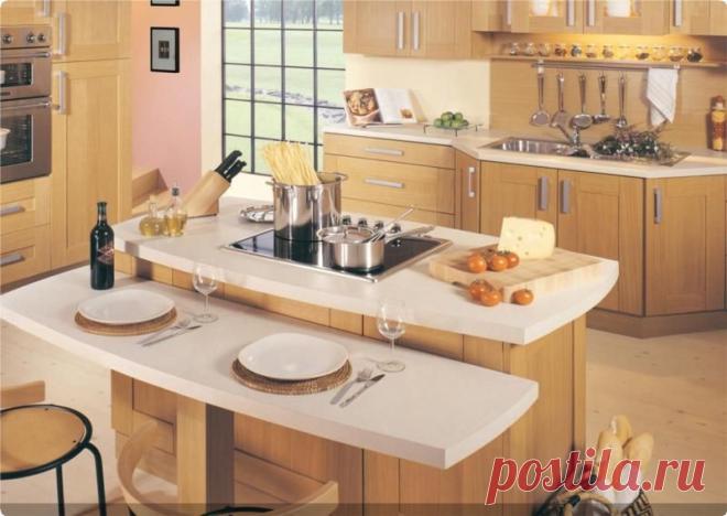 Применение «островков» в оформлении интерьера кухни | KVADRATstudio
