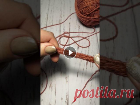 Вяжем шнур спицами Лёгкий способ вязания шнура спицами доя шапочке, капюшонов, штанишек...