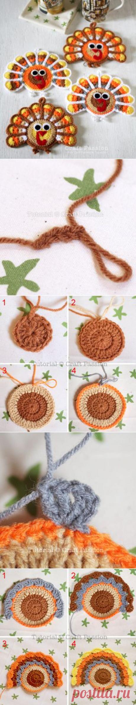 Прихватка "Индюк" | Умелые ручки