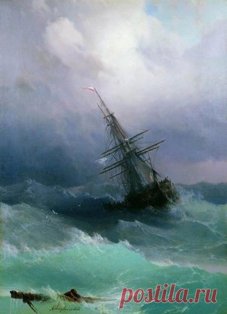 TEMPEST, BY IVAN AIVAZOVSKY | JOSEPH DONAGHY~ ART