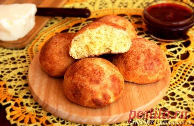 Творожные булочки к завтраку (бездрожжевые)