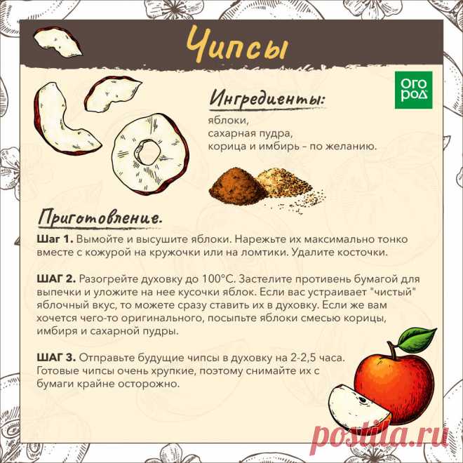 Чипсы из яблок