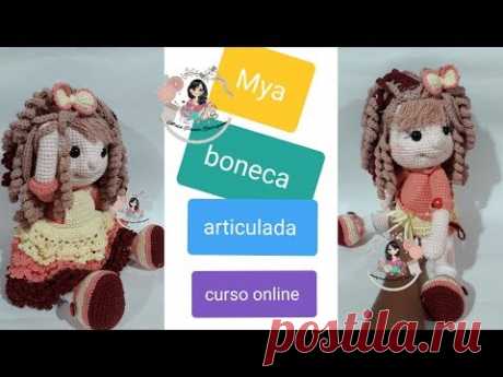 Apresento  a Mya 100% articulada.