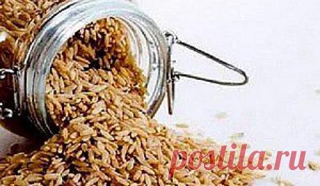 Очищение организма рисом |