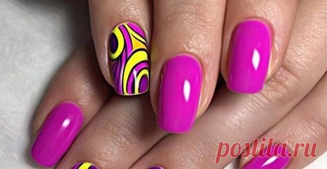 Летний маникюр 2017 фото Лето – лучшее время для экспериментов со своим имиджем. Привлекательный маникюр на ухоженных руках п...