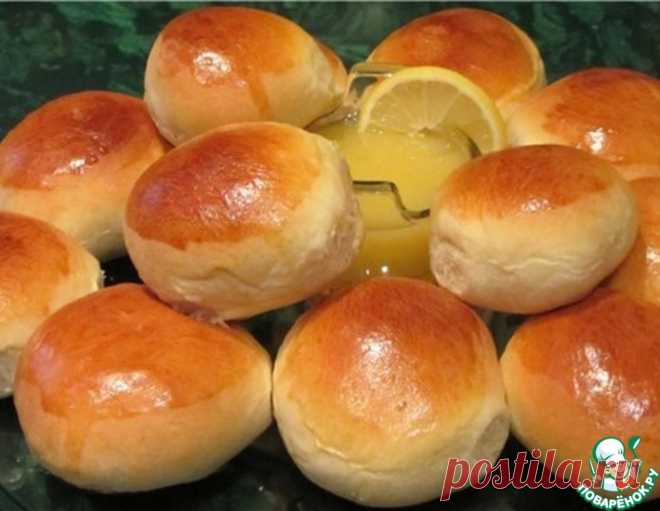 Ароматные булочки с повидлом – кулинарный рецепт