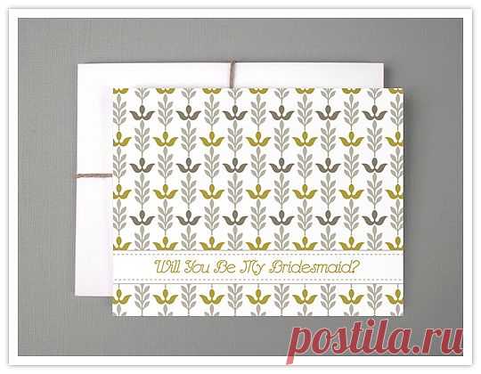 Открытка для подружки невесты: распечатайте и пригласите ее официально | Prosvadby.com