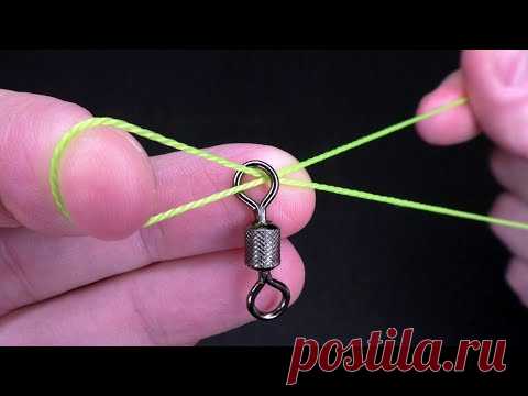 САМЫЙ ПРОСТОЙ рыболовный узел ! | The easiest fishing knot