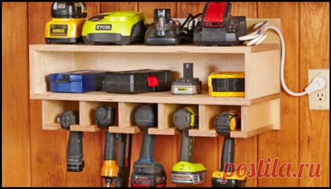 Дрель хранения и зарядная станция | DIY проектов для всех!