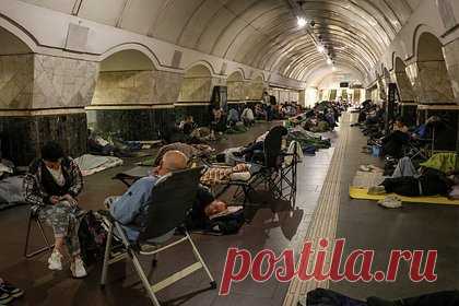 В киевском метро избили женщину за пророссийские лозунги