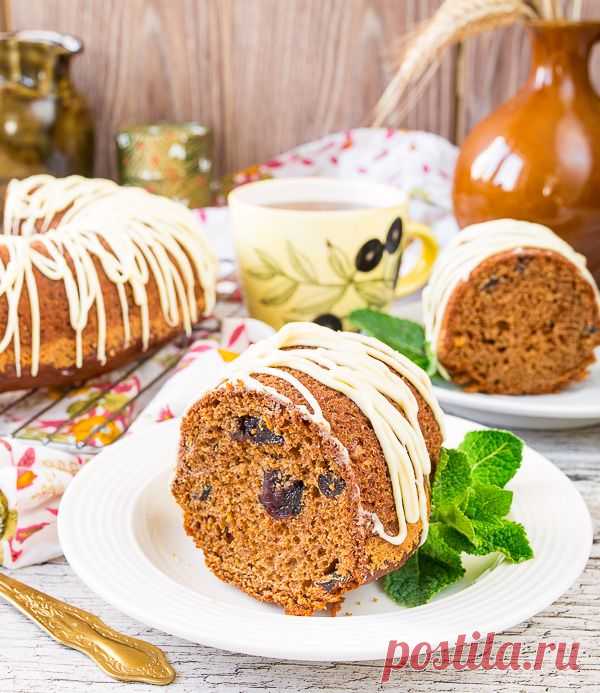 Пряный кекс с черносливом на Вкусном Блоге