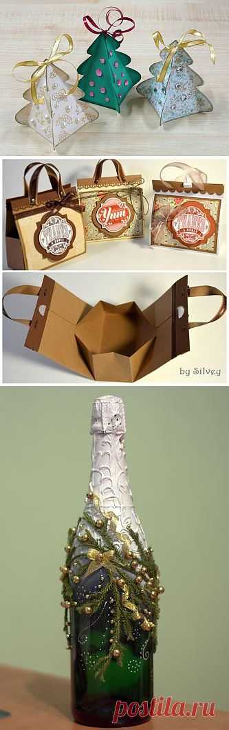 Идеи упаковки новогоднего подарка - Ярмарка Мастеров - ручная работа, handmade