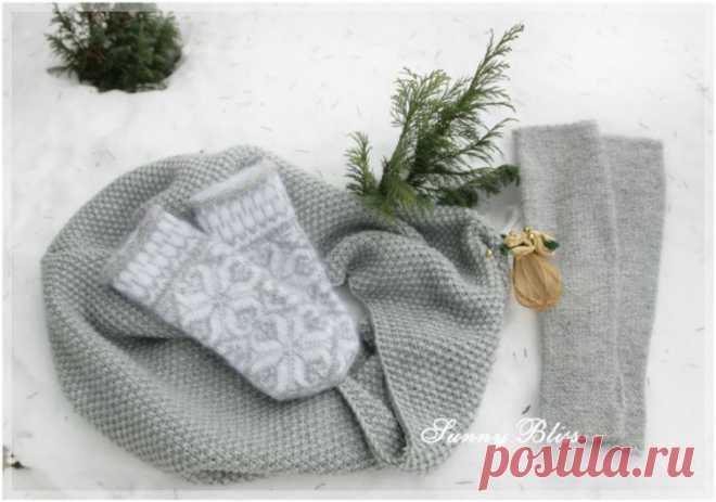 ЖАККАРДОВЫЕ ВАРЕЖКИ - Вязание на заказ.