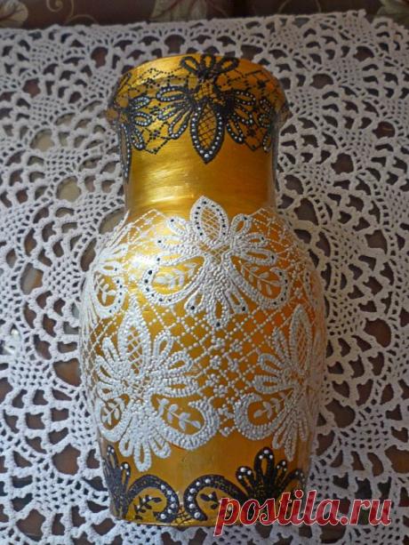 "Вологодское кружево" контуром. | Золотые Руки