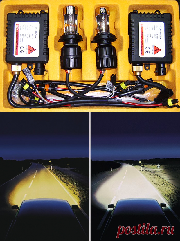 Самостоятельная установка ксенона на ВАЗ 2110 | autoposobie.ru