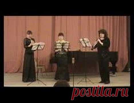 Нгуен Ман Зуй Линь. Трио для трех кларнетов. Исполняют Татьяна Якименко, Полина Величко и Екатерина Якушка. Камерный зал Магнитогорской консерватории, 30 апреля 2008 г.