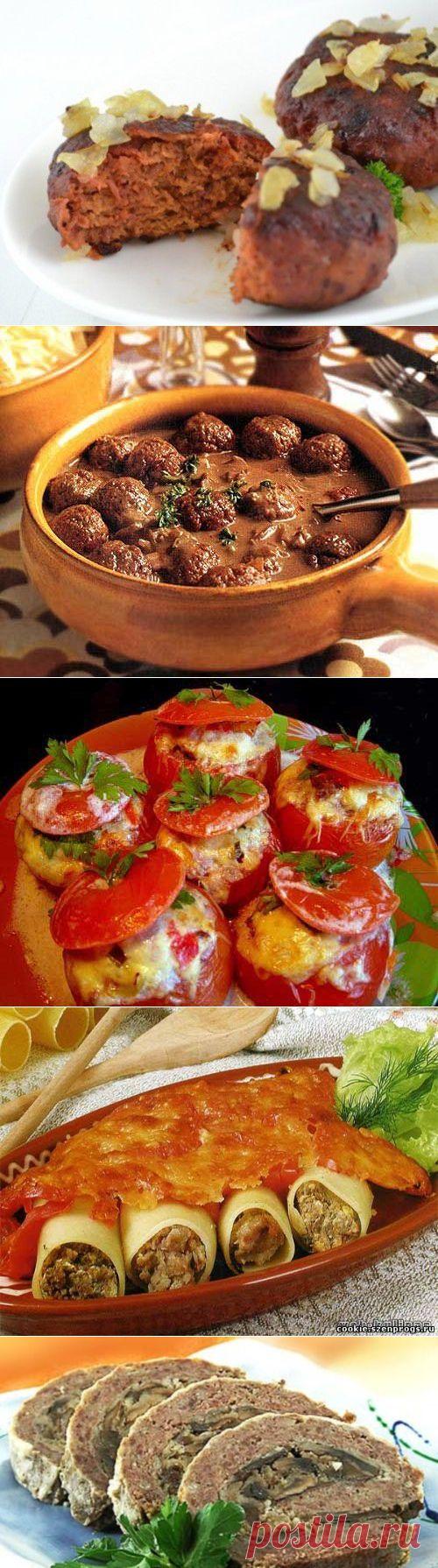Быстрые и вкусные блюда из говяжьего фарша / Простые рецепты