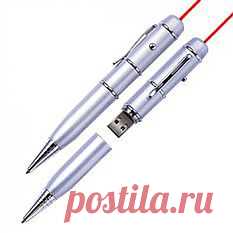 Авторучка с USB флэш-картой на 8 Гб и лазерной указкой: 1339 руб