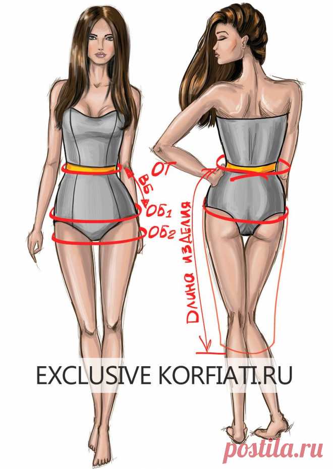Выкройка-основа юбки от Школы шитья Анастасии Корфиати