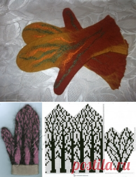 Варежки-мечта - Мои попытки  и необходимости - Галерея - Knitting Forum.Ru