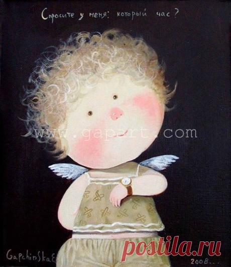 замечательные работы Евгении Гапчинской