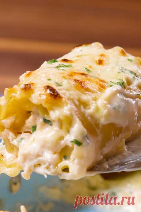 Best Chicken Alfredo Roll-Ups - Delish.com