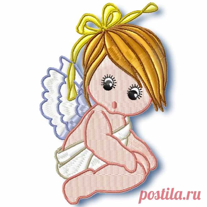 Baby Angels Machine Embroidery ⋆ Pamela's Embroidery