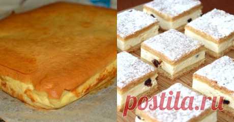 Наливной творожный пирог: к празднику и к рядовому чаепитию Рецепт для новичков!