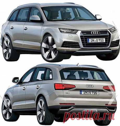 Audi Q7 2014.