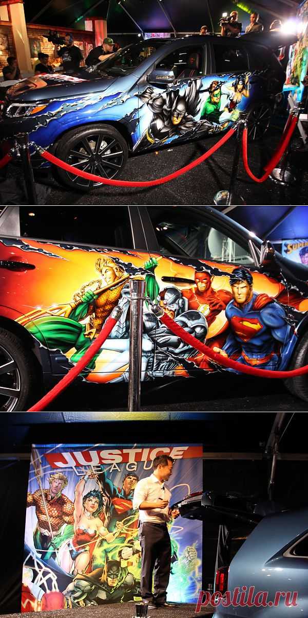 Kia brings Justice League Sorento to Comic Con