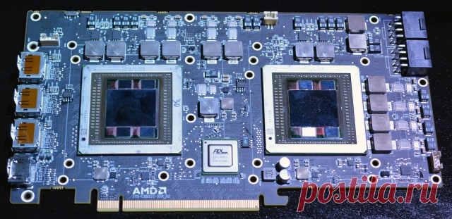 GECID.com: Релиз двухпроцессорной видеокарты на базе AMD Fiji отложен до второго квартала 2016 года