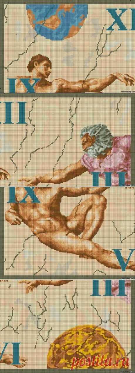 АНТИЧНОСТЬ - СТИЛЬНОЕ ПАННО - Каталог файлов - ВЫШИВКА КРЕСТОМ