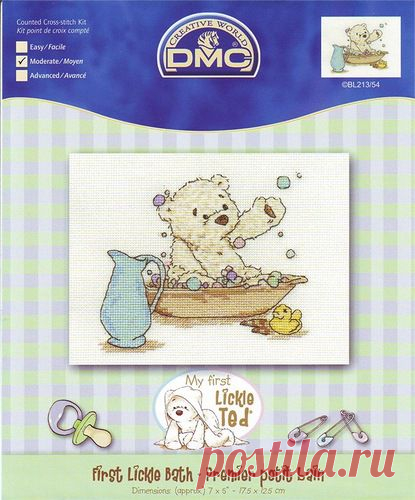 вышивка "Купание"