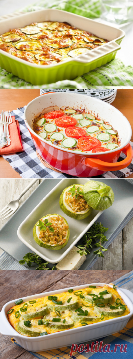 Вкусные кабачки в духовке. Рецепты