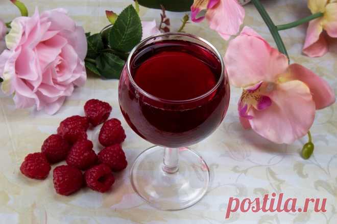 Рецепт вина из малины в домашних условиях