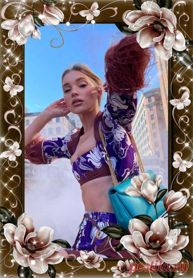 Костюм с принтом и перьями от Эльзы Хоск | Вокруг интернета | Яндекс Дзен