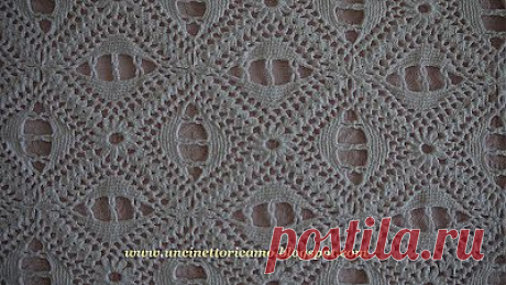 Uncinetto&amp;Ricamo: COPRILETTO ALL' UNCINETTO