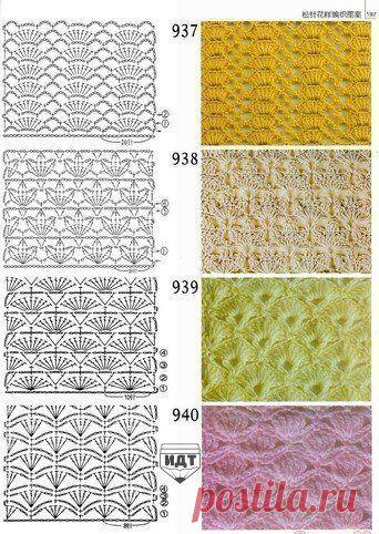 Узоры в копилку (крючком) - Страна Мам