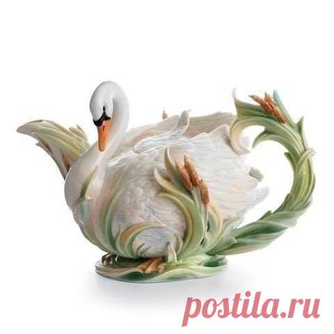 Потрясающие чайнички от Franz Porcelain