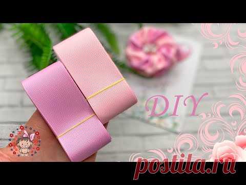 Крутая НОВИНКА в канзаши! Канзаши МК. / Cool NEW PRODUCT in kanzashi!Kanzashi MK.