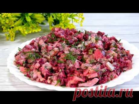 САЛАТ, новое сочетание вкусов! Полезный, никто не будет спорить, ОЧЕНЬ ВКУСНЫЙ и всё по быстрому!